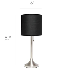 Simple Designs Tapered Table Lamp