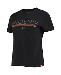 Women's Sportiqe Black Phoenix Suns Arcadia T-shirt