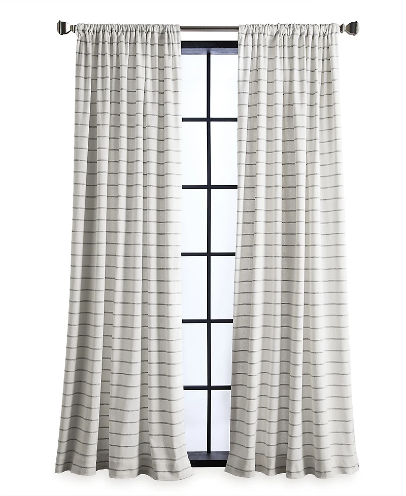 Dkny Baltic Stripe 108" Poletop Set, 2 Piece