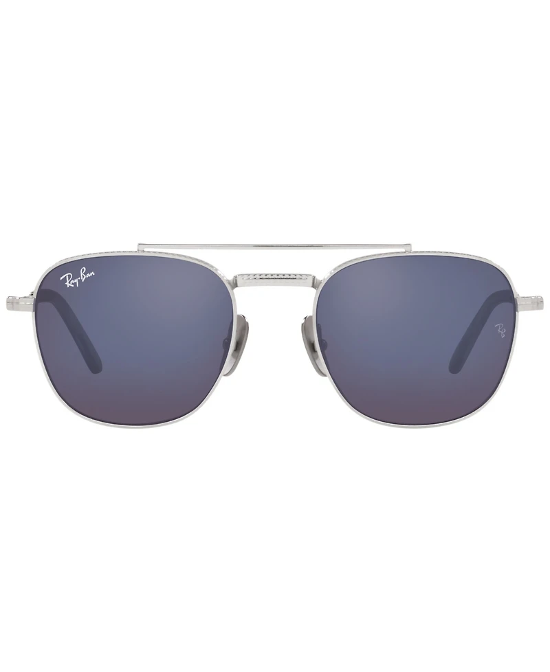 Ray-Ban Unisex Sunglasses, Frank Ii Titanium 51