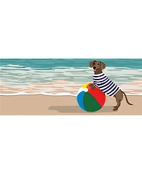 Liora Manne' Frontporch Coastal Dog 2' x 5' Runner Outdoor Area Rug
