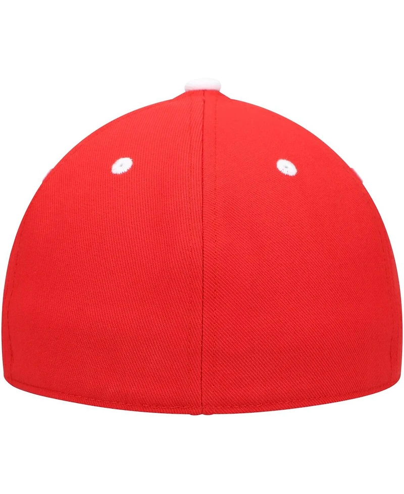 Men's adidas Indiana Hoosiers Crimson On-Field Baseball Fitted Hat