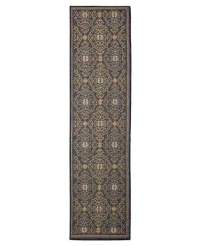 Liora Manne Patio Suzani Diamonds Area Rug