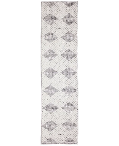 Liora Manne' Dunes Modern Diamond 1'11" x 7'6" Runner Outdoor Area Rug