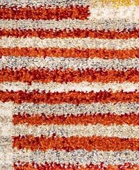 Closeout! Gemstone Deco Blocks 5'3" x 7'6" Area Rug