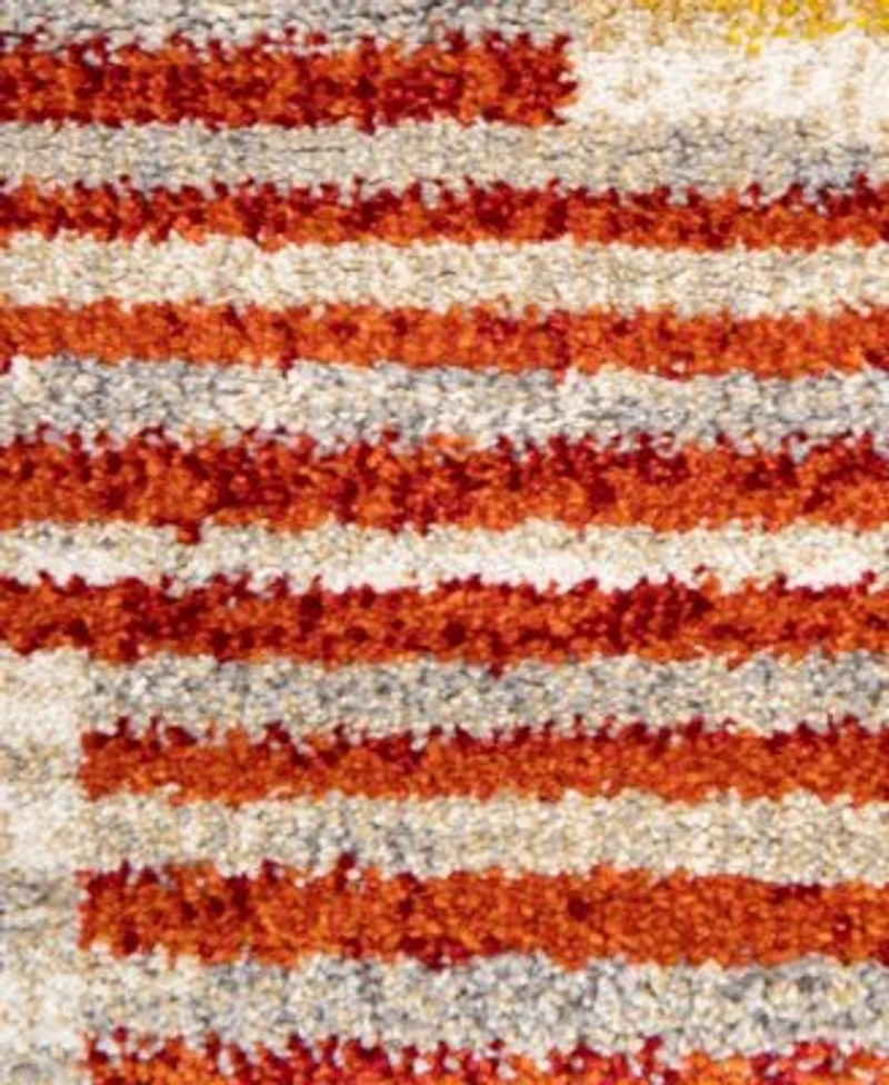 Closeout Gemstone Deco Blocks Area Rug