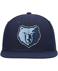Men's Mitchell & Ness Navy Memphis Grizzlies Ground 2.0 Snapback Hat