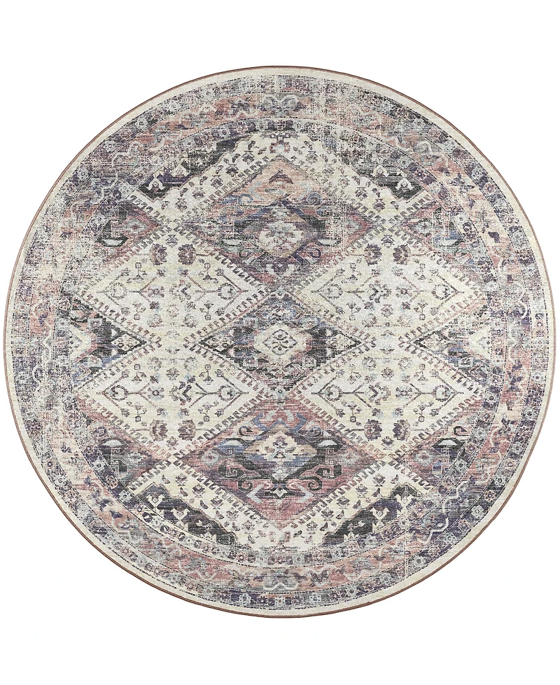 Dalyn Jericho Washable JC9 4' x Round Area Rug