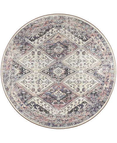 Dalyn Jericho Washable JC9 4' x Round Area Rug