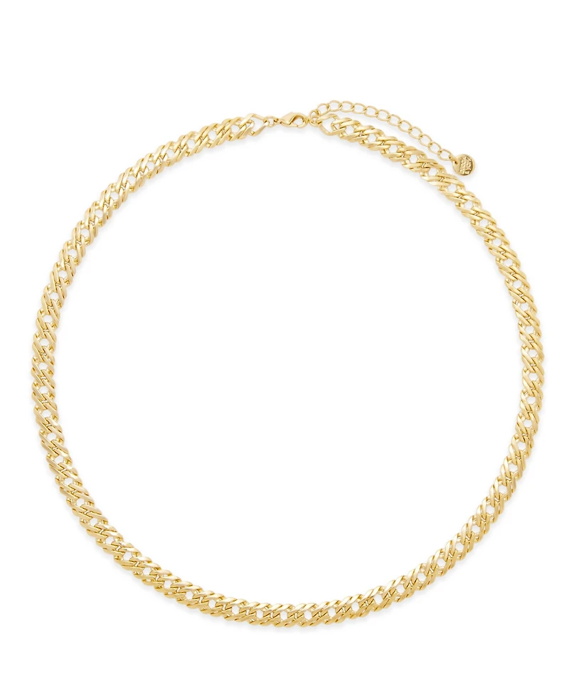 brook & york Reya Curb Chain Necklace