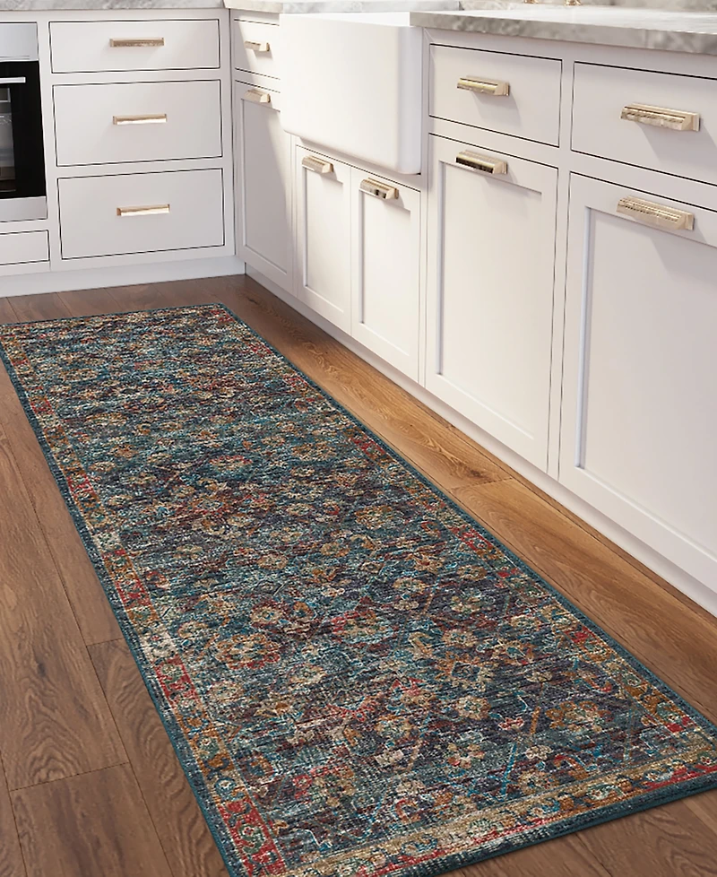 Dalyn Jericho Washable JC8 2'6" x 10' Runner Area Rug