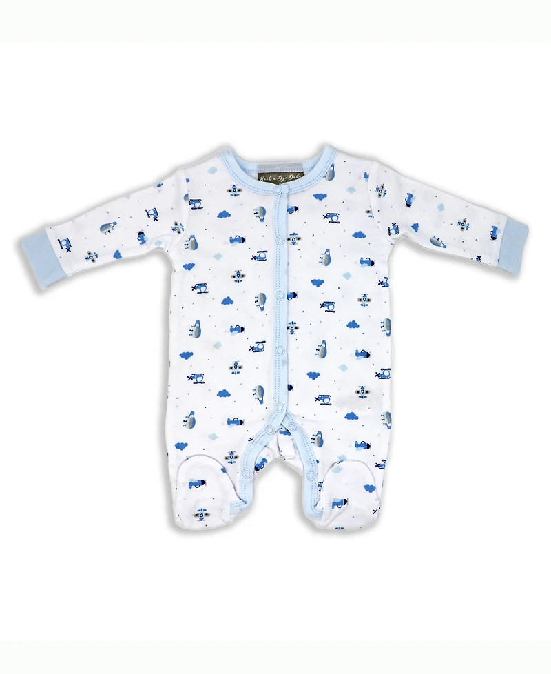 Baby Boys Fly High Layette Gift Mesh Bag, 5 Piece Set