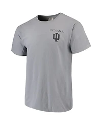 Men's Gray Indiana Hoosiers Comfort Colors Campus Scenery T-shirt