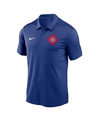 Men's Nike Royal Chicago Cubs Diamond Icon Franchise Performance Polo Shirt