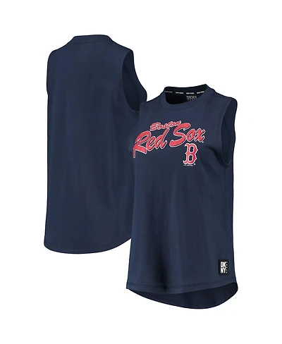 Women's Dkny Sport Navy Boston Red Sox Marcie Tank Top