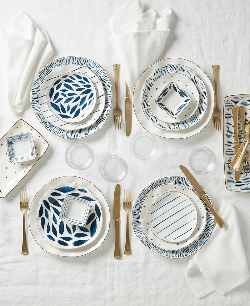 Lenox Blue Bay 12 Pc. Dinnerware Set, Service for 4