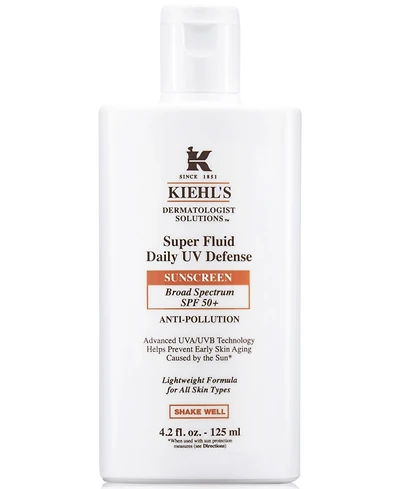 Kiehl's Since 1851 Dermatologist Solutions Super Fluid Daily Uv Defense, 4.2 oz.