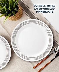 Corelle Brushed 16 Pc. Dinnerware Set, Service for 4