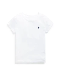 Polo Ralph Lauren Toddler and Little Girls Cotton Jersey Short Sleeve T-shirt