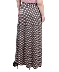 Plus Maxi Length Skirt