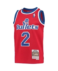 Big Boys Mitchell & Ness Chris Webber Red Washington Bullets 1994-95 Hardwood Classics Swingman Jersey
