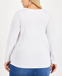 Aveto Plus Size Crewneck Top