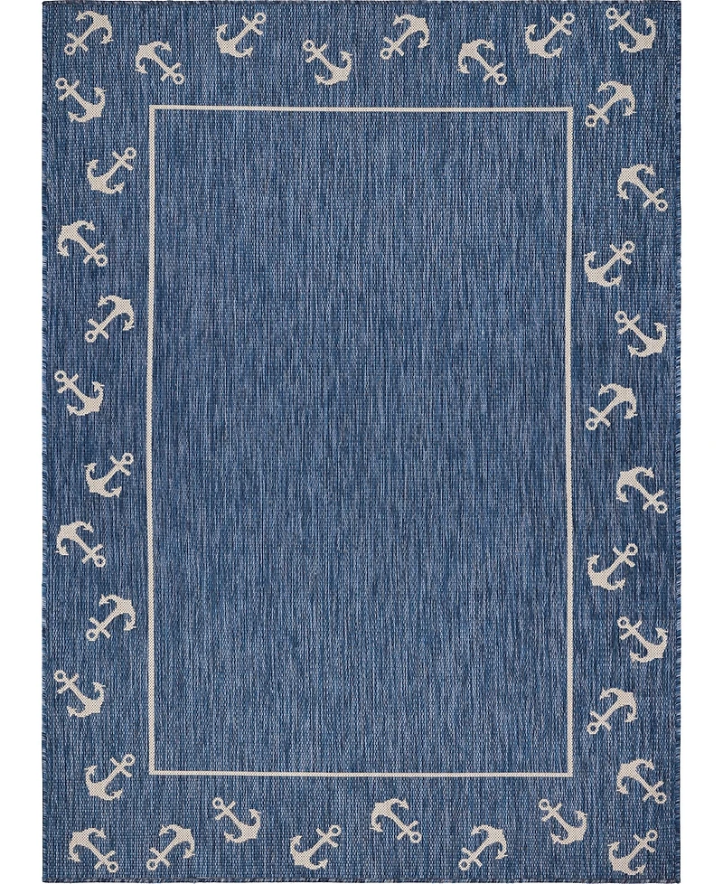 Lr Home Shoreline Srl- 5'3" x 7' Outdoor Area Rug