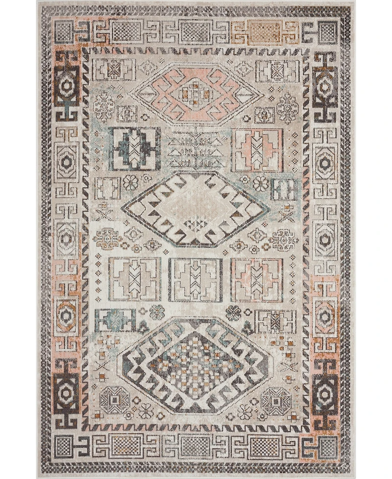 Lr Home Heirloom Hrl-474 5'3" x 7'10" Outdoor Area Rug