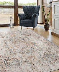 Lr Home Heirloom HRL451 7'9" x 9'9" Outdoor Area Rug