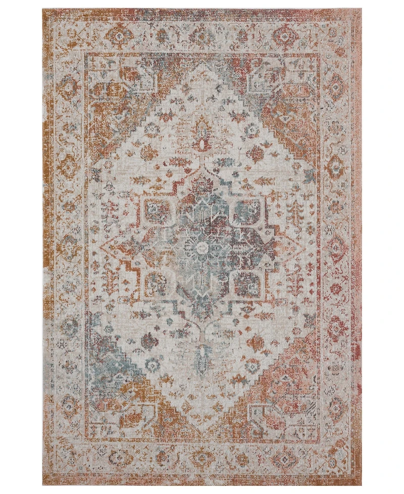 Lr Home Heirloom Hrl-457 7'9" x 9'9" Outdoor Area Rug