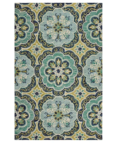 Lr Home Radiance Rdc-076 5' x 7'9" Area Rug