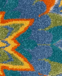 Nourison Home Aloha ALH22 2'3" x 8' Runner Rug