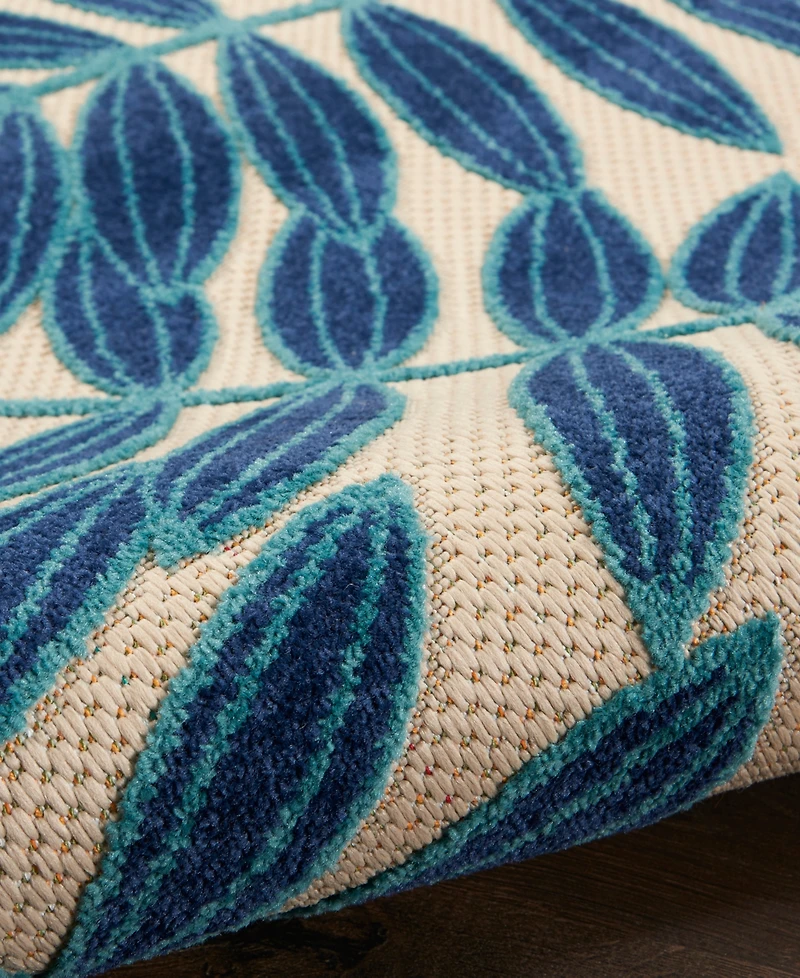 Nourison Home Aloha ALH18 4' x Round Area Rug