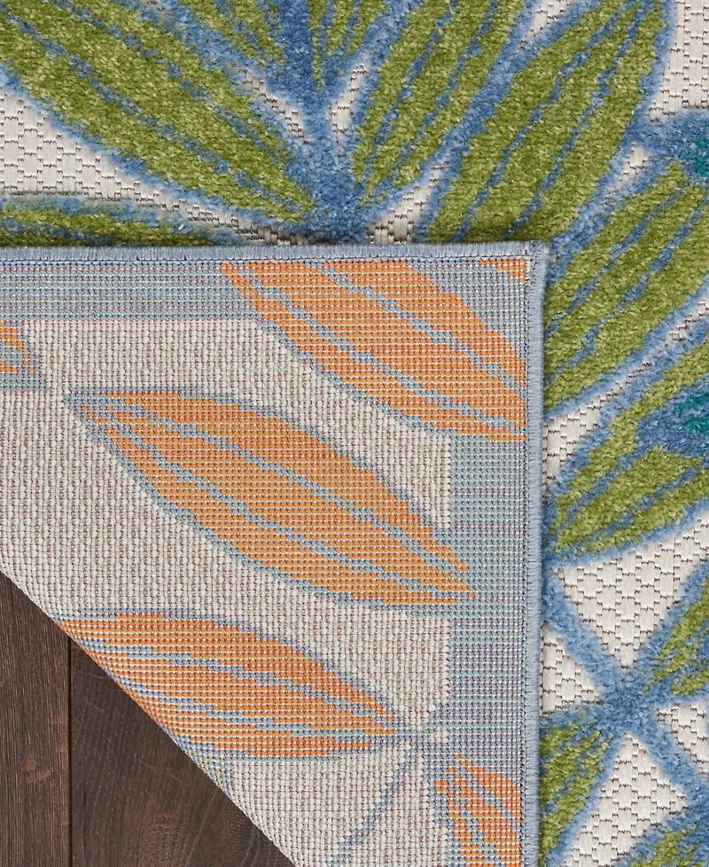 Nourison Home Aloha ALH18 2'8" x 4' Outdoor Area Rug