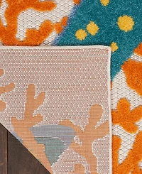 Nourison Home Aloha ALH24 2'3" x 8' Runner Rug