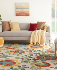 Nourison Home Aloha ALH17 7' x 10' Outdoor Area Rug