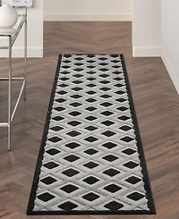 Nourison Home Aloha ALH26 2'3" x 10' Runner Rug
