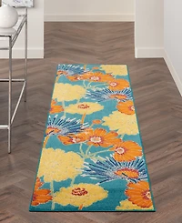 Nourison Home Allur ALR06 2'3" x 7'6" Runner Rug