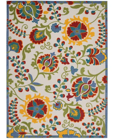 Nourison Home Aloha ALH17 7' x 10' Outdoor Area Rug