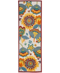 Nourison Home Aloha ALH25 2'3" x 8' Runner Rug