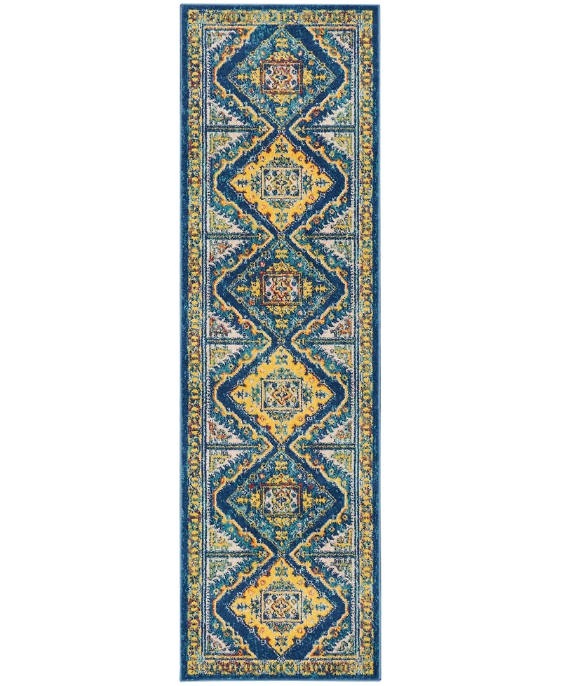 Nourison Home Allur ALR02 2'3" x 7'6" Runner Rug