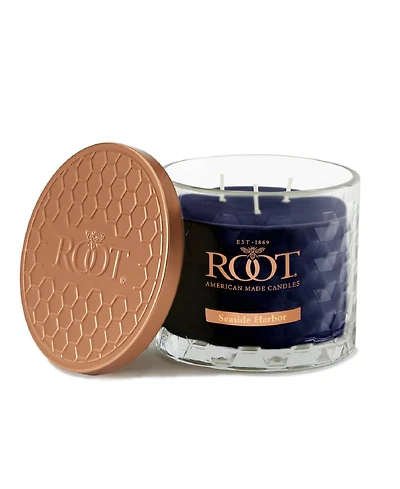 Seaside Harbor Fragrance Honeycomb Glass Jar Candle