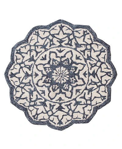 Lr Home Arabella ABA709 3' x 3' Round Area Rug