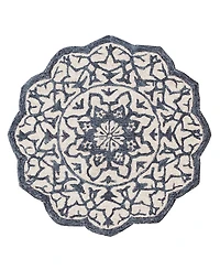 Lr Home Arabella ABA709 3' x 3' Round Area Rug