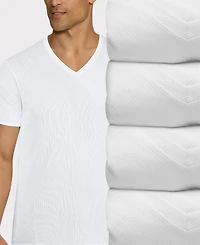 Hanes Men's X-Temp V-Neck Mesh T-Shirts - 4-pk.