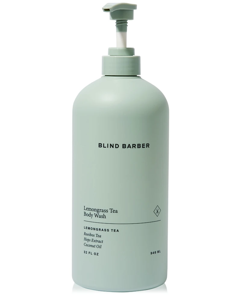 Blind Barber Lemongrass Tea Body Wash, 32 oz.