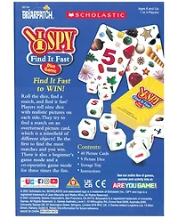 Briarpatch I Spy Find It Fast Dice Game Set, 51 Piece
