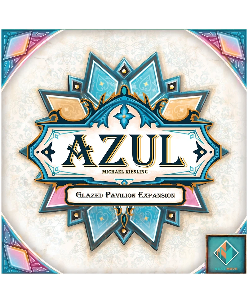 Next Move Games Azul Summer Pavilion Glazed Pavilion Expansion Set, 15 Piece