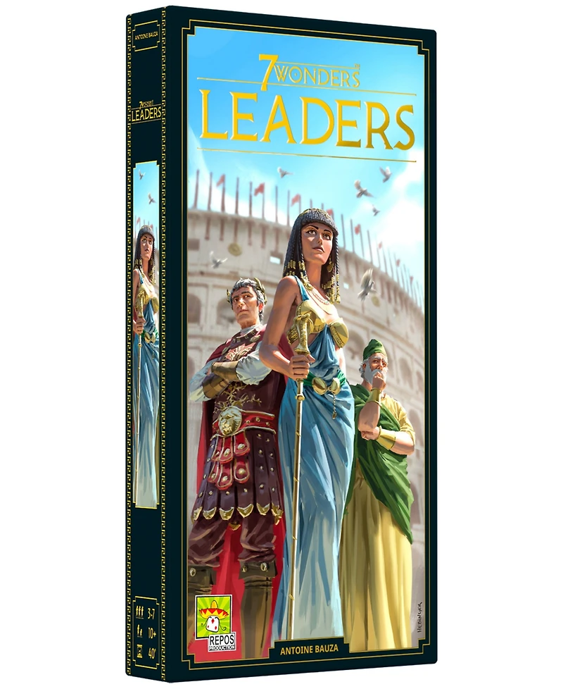 Repos Production 7 Wonders Leaders Expansion New Edition Set, 80 Piece