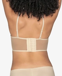 Leonisa Sheer Lace Bustier Bralette Lingerie with Underwire